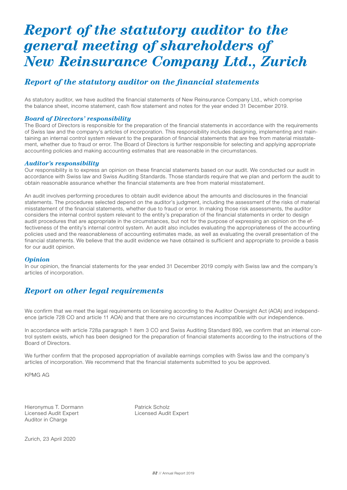 Vorschau Newre Annual Report 2019 Seite 34